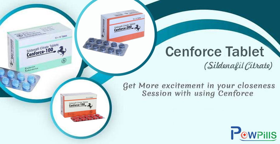 UP TO 20% OFF Cenforce Online Tablets (Sildenafil) - Powpills